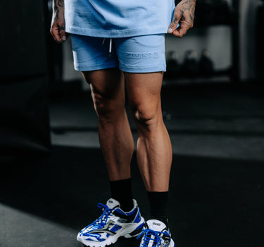 GB Premium Track Shorts (Pastel Blue)