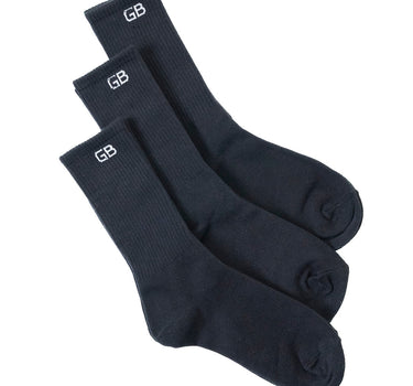 GB Tall Base Socks 3-Pack (Black)